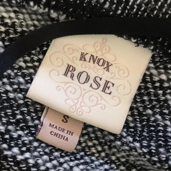 Knox Rose Black Open Cardigan - Picture 4 of 4